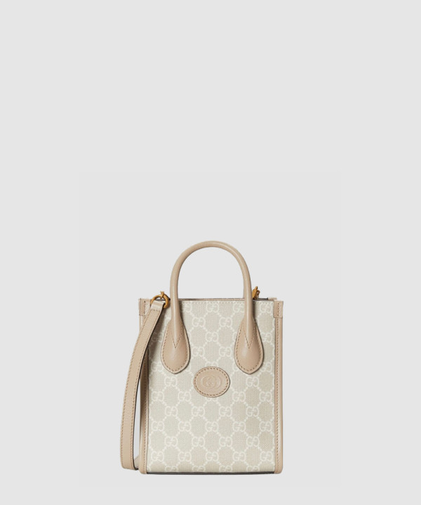 [GUCCI-구찌] 인터로킹 G 미니 토트백 671623