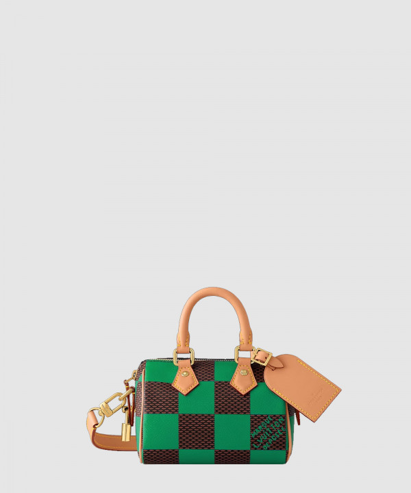 [LOUIS VUITTON-루이비통] 스피디 18 반둘리에 다미에 팝 N40534