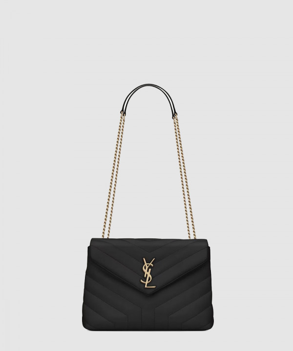 [SAINT LAURENT-생로랑] 퀼팅 가죽 소재 LOULOU 스몰 494699