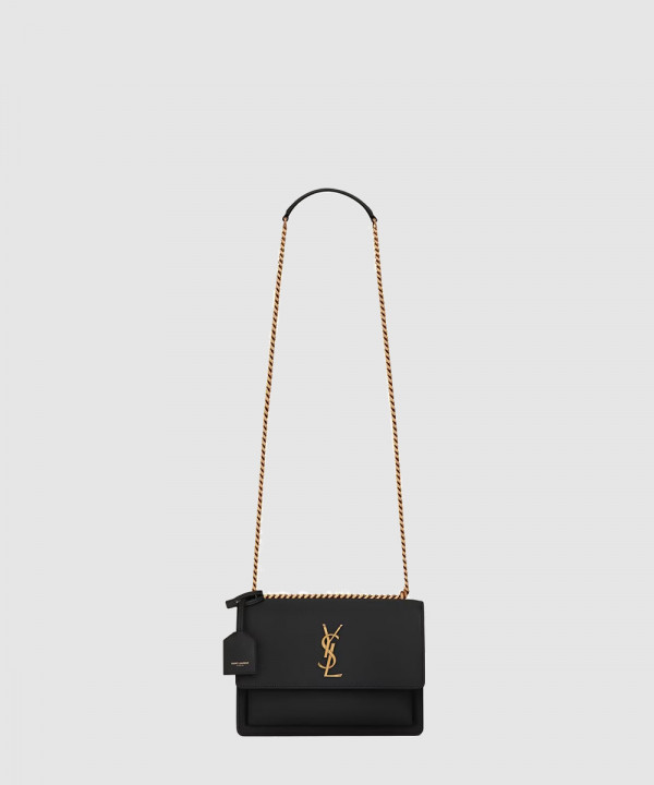 [SAINT LAURENT-생로랑] 스무스 가죽 소재 SUNSET 미디엄 442906