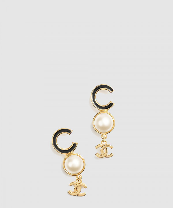 [CHANEL-샤넬] Pendant Earrings 이어링 ABE234