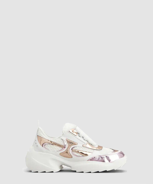 [ROGER VIVIER-로저비비에] 가죽 패치 스니커즈 RVW75640850U9H1V19