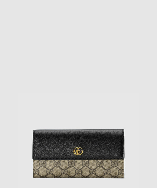 [GUCCI-구찌] GG 마몽 바이컬러 장지갑 456116