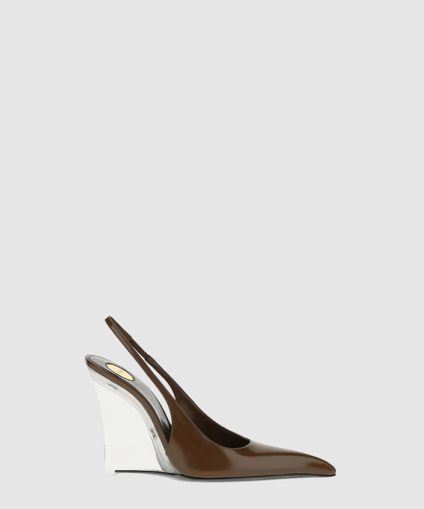 [SAINT LAURENT-생로랑] miller 웨지 825104