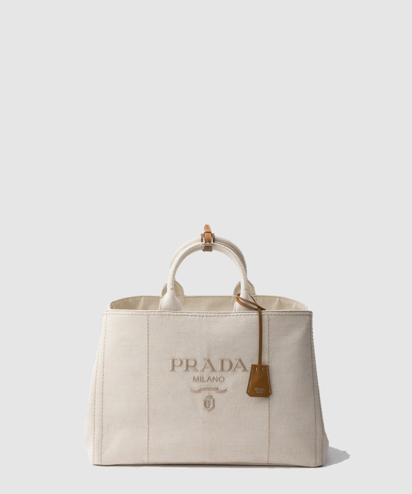 [PRADA-프라다] 리넨 혼방 미니 핸드백 1BA038