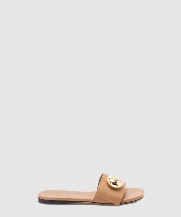 [LOEWE-로에베] 페블 가죽 샌들 L815465XB0