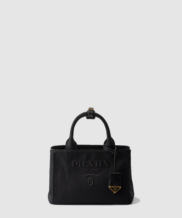 [PRADA-프라다] 스몰 코튼 캔버스 핸드백 1BG464