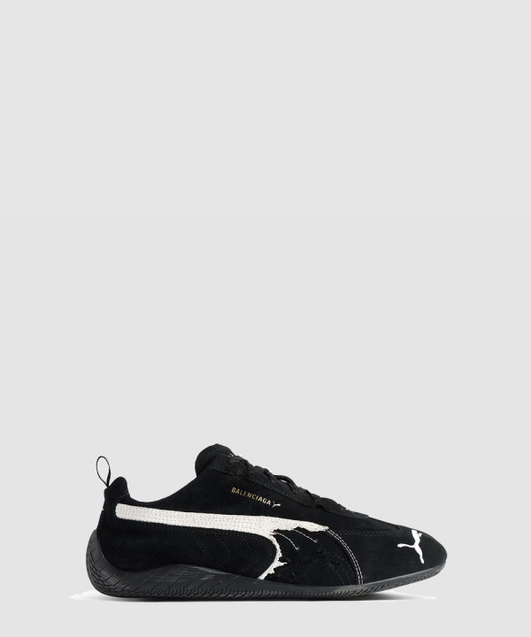 [BALENCIAGA-발렌시아가] 스피드캣 스웨이드 발렌시아가 블랙 화이트 847146