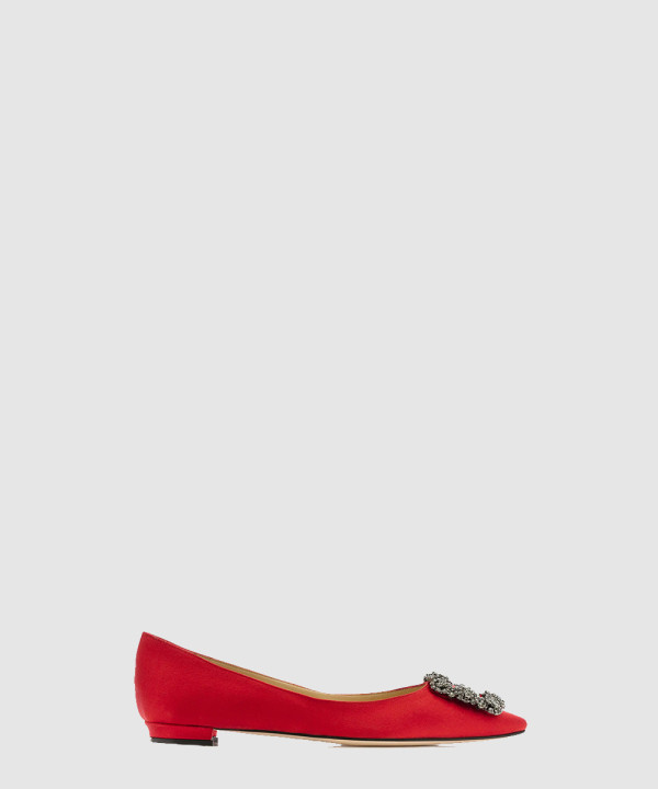 [Manolo Blahnik-마놀로 블라닉] 항기시 플랫 9XX-0348-0052