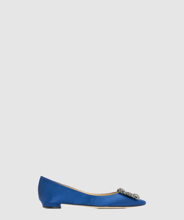 [Manolo Blahnik-마놀로 블라닉] 항기시 플랫 9XX-0348-0041