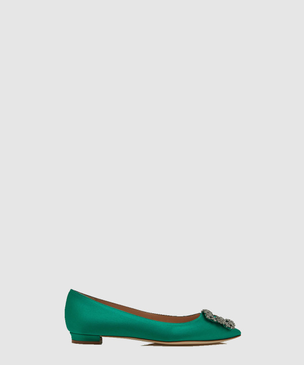 [Manolo Blahnik-마놀로 블라닉] 항기시 플랫 9XX-0348-0030